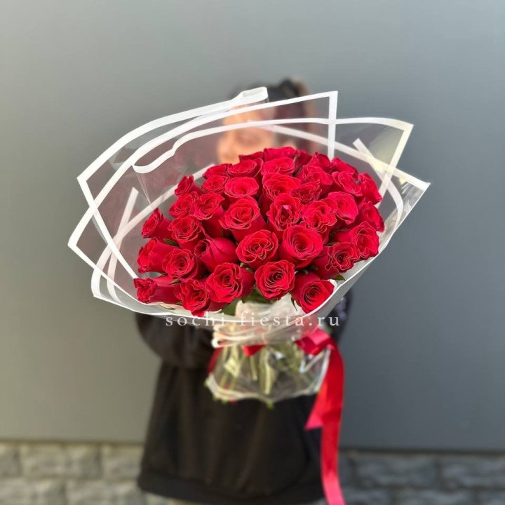 31 красная роза в Нижневартовске