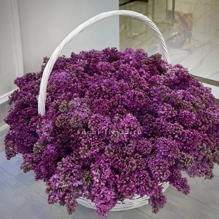 Корзина сирени в Нижневартовске