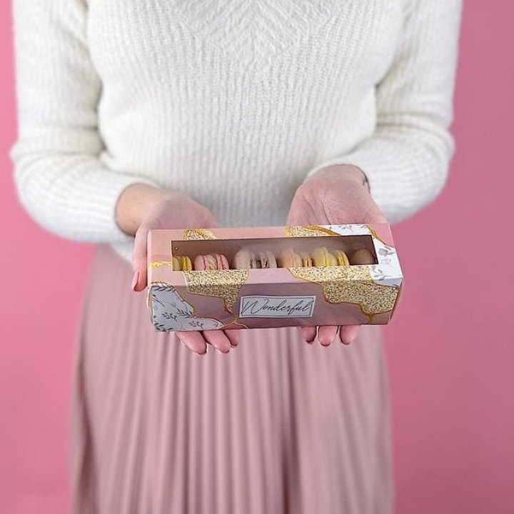 Коробка макаронс 5 шт. в Нижневартовске