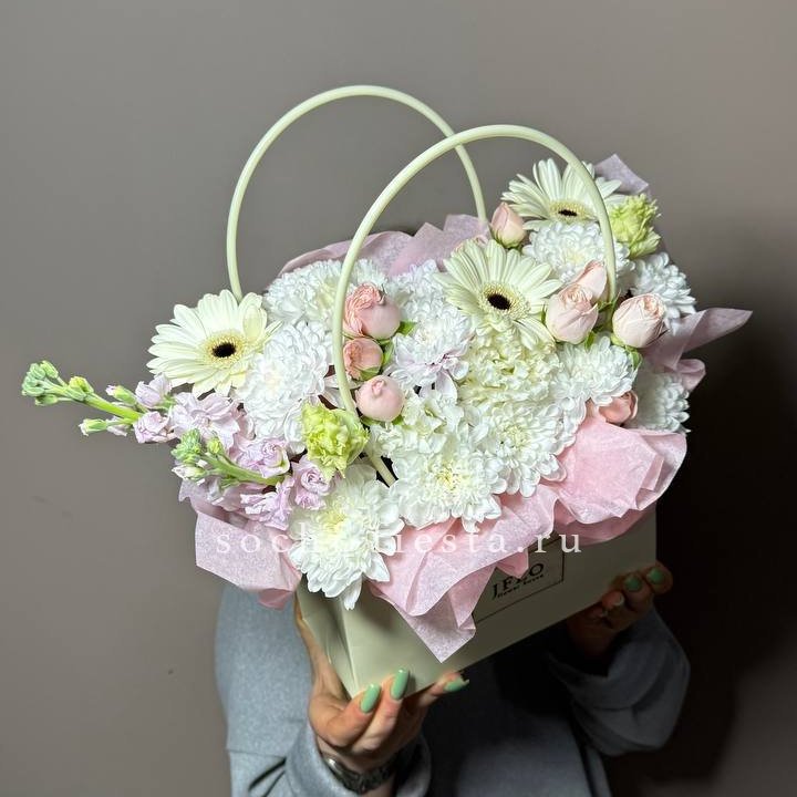 Сумочка "Белый рассвет" в Нижневартовске