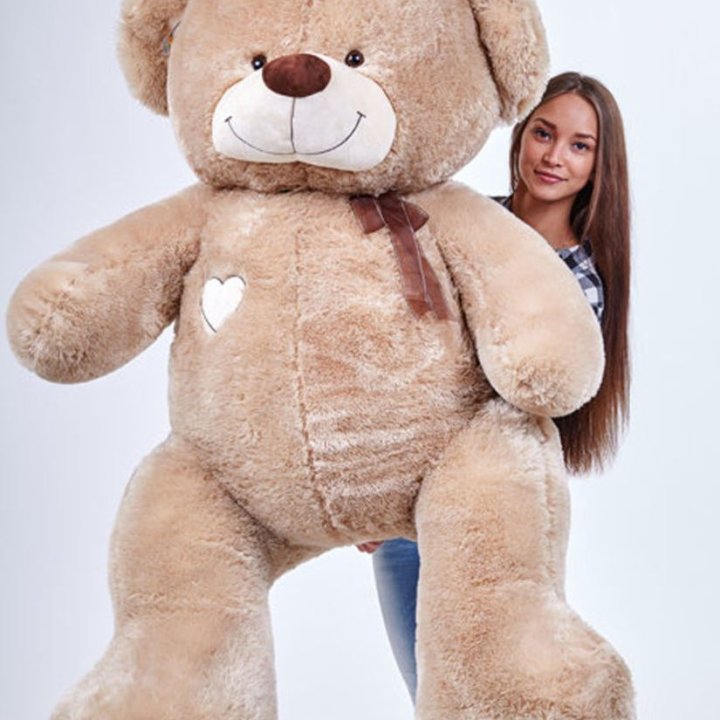 Бурый плюшевый мишка большой в Нижневартовске