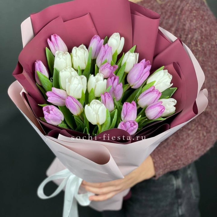 25 тюльпанов микс в Нижневартовске